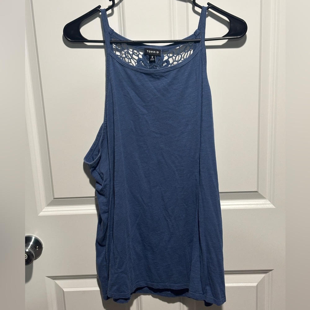 Torrid Scoop Crochet Racerback Tank - Picture 6 of 6